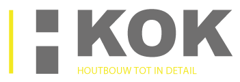 Kok buitenverblijven van hout